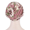 Novarena Womens African Turban Hat Knot Pre-Tied Bonnet Beanie Cap Headwrap, 1 Pc Braided Style 10