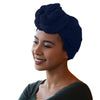Novarena Ankara African Print Soft Headwraps Headband Long Hair Head Wrap Scarf Turban Tie Jersey Knit African head wraps