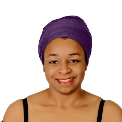 Novarena Ankara African Print Soft Headwraps Headband Long Hair Head Wrap Scarf Turban Tie Jersey Knit African head wraps