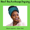 Novarena Ankara African Print Soft Headwraps Headband Long Hair Head Wrap Scarf Turban Tie Jersey Knit African head wraps