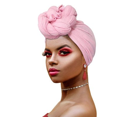 Novarena Ankara African Print Soft Headwraps Headband Long Hair Head Wrap Scarf Turban Tie Jersey Knit African head wraps