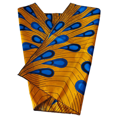 Novarena Ankara African Print Soft Headwraps Headband Long Hair Head Wrap Scarf Turban Tie Jersey Knit African head wraps