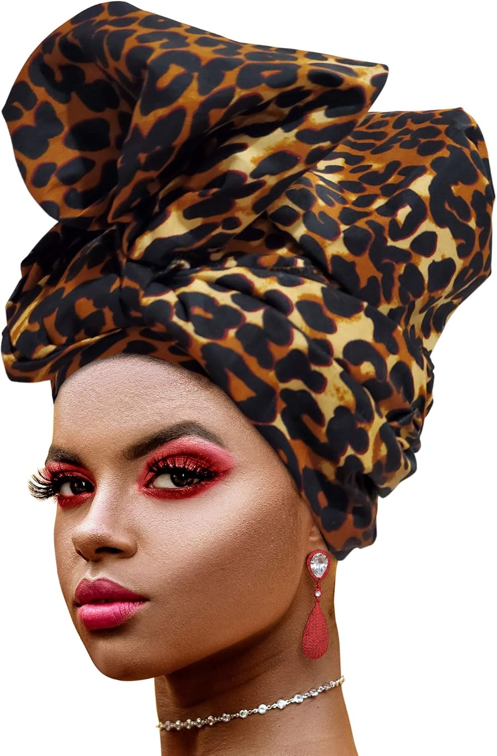 Ankara African Print Soft Headwraps Headband Long Hair Head Wrap Scarf Turban Tie Jersey Knit African head wraps