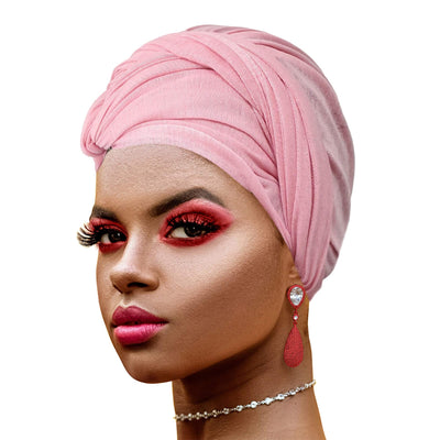 Novarena Ankara African Print Soft Headwraps Headband Long Hair Head Wrap Scarf Turban Tie Jersey Knit African head wraps