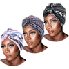 Novarena African Turban for Women Knot Pre-Tied Bonnet Beanie Cap Headwrap