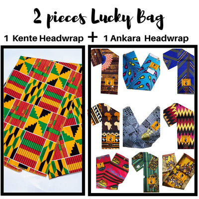 Novarena Ankara African Print Soft Headwraps Headband Long Hair Head Wrap Scarf Turban Tie Jersey Knit African head wraps