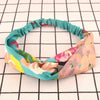9Pcs Women Summer Bohemian Cross Hairbands