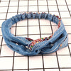 9Pcs Women Summer Bohemian Cross Hairbands