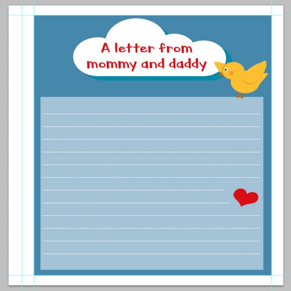 Baby Memory Book with 48 milestones stickers
