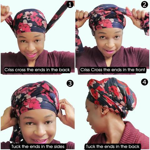 ANKARA Extra Long African Print Scarfs