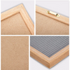 10x10 Felt Letter Board with Solid Oak Frame - Laura Baby and Company