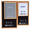 10x10 Felt Letter Board with Solid Oak Frame - Laura Baby and Company