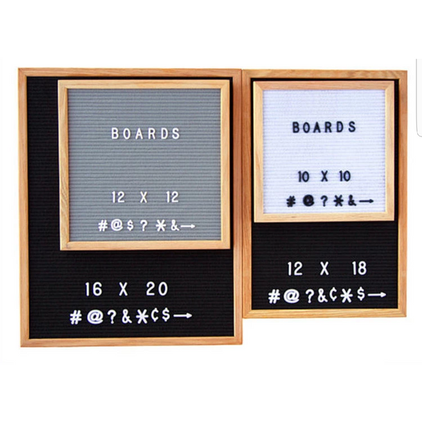 12x18 Felt Letter Board