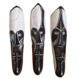 African Gabon Cameroon Wood Fang Masks