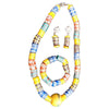 Handmade African Trade Beads Jewelry Set
