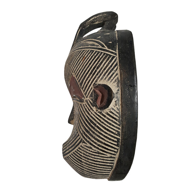 Male (one bird) African Congo Kwifibe Wood Mask