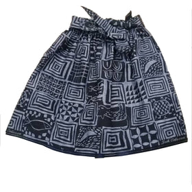 NOVARENA African Dutch Ankara Print Mini Skirt