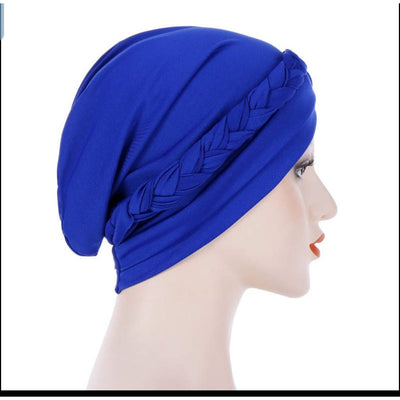 PRE-TIED Women African Turban Cap