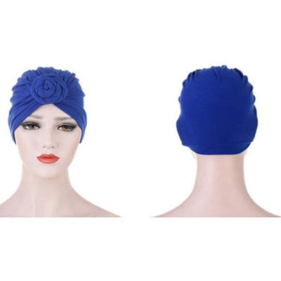 Rose Flower Knot Women Beanie Cap
