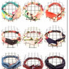 9Pcs Women Summer Bohemian Cross Hairbands 