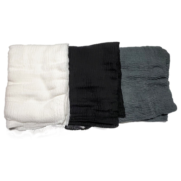 Non-Stretch Solid Colors Soft Headwraps