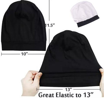 Satin Lined Hair Head Cover Cap