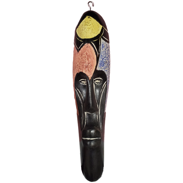 African Cameroon Wood Fang Mask