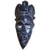 African Wood Mask in Black 1 Piece of 12
