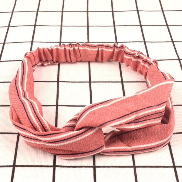 9 PC Set of Women Bohemian Printed Hair Bands