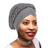 PRE-TIED Women African Turban Cap