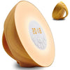 Wood Grain Sunrise Sunlight Alarm Clock