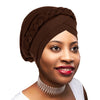 PRE-TIED Women African Turban Bannie Cap