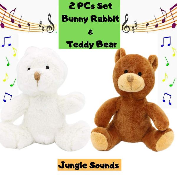  Jungle Friends Talking Plush Toy 2 Pc