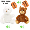 Jungle Friends Talking Plush Toy 2 Pc