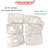 NOVARENA Black Unisex Cloth Face Masks- 5Pcs