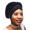 PRE-TIED Women African Turban Cap