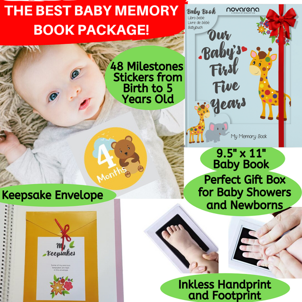 Novarena First 5 Years Baby Memory Book