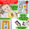 Baby Memory Scrapbook with 48 Pack Stickers