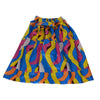 African Dutch Ankara Print Full Circle Skirt 