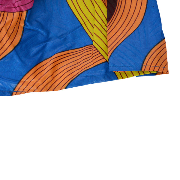 African Dutch Ankara Print Full Circle Skirt 