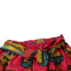 Maxi Flared African Dutch Ankara Mini Skirt