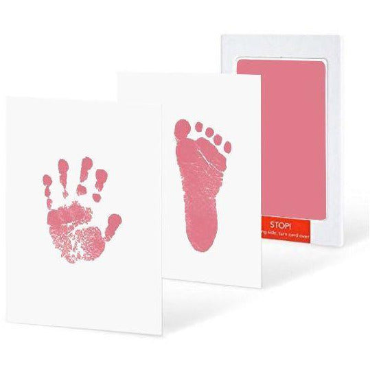 2 Pack Black and Pink Clean-Touch Baby Safe Ink Pads Make Baby’s Hand & Footprint (Clean-Touch Baby Safe Inkpad) - Laura Baby and Company