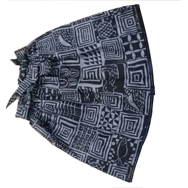 NOVARENA African Dutch Ankara Print Mini Skirt