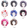 Women Satin Lined Sleeping Bonnet Caps