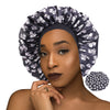 Large Satin Silk Bonnet Sleep Cap – Luxurious Fabric,Premium Elastic Band- Satin Silk Sleep Cap Beanie Slap Hat – Gifts for Women - Laura Baby and Company