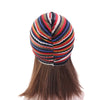 PRE-TIED Pack of 9 PCS African Flower Knot Cap
