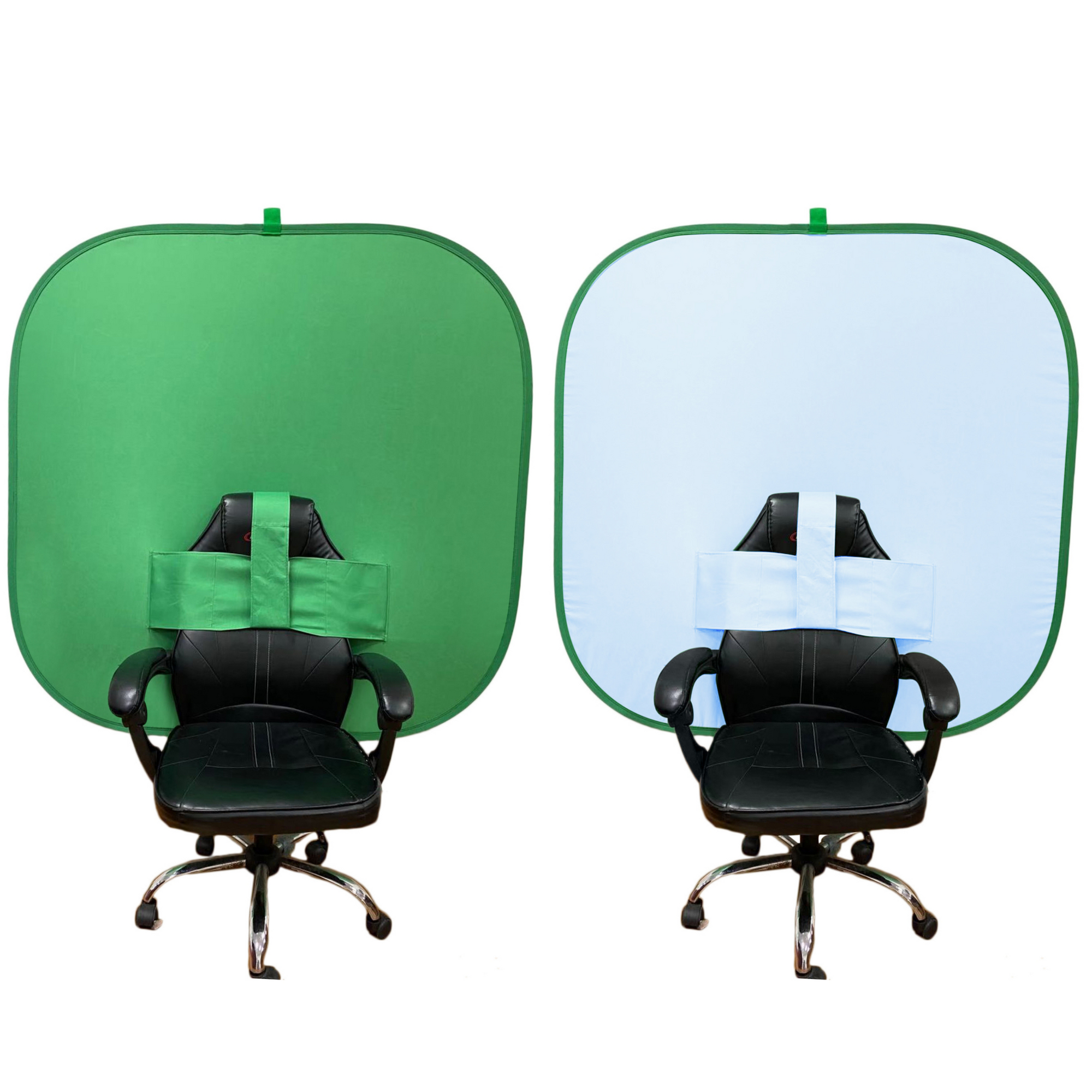 NOVARENA 2-in-1 Portable Green Screen Backdrop
