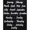 Letter Board White Letter