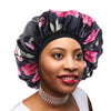 Women Satin Lined Sleeping Bonnet Caps