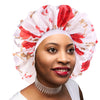 Women Satin Lined Sleeping Bonnet Caps